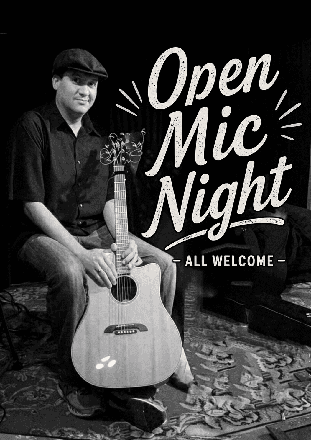 “Getaway on Saturday” Open Mic Night