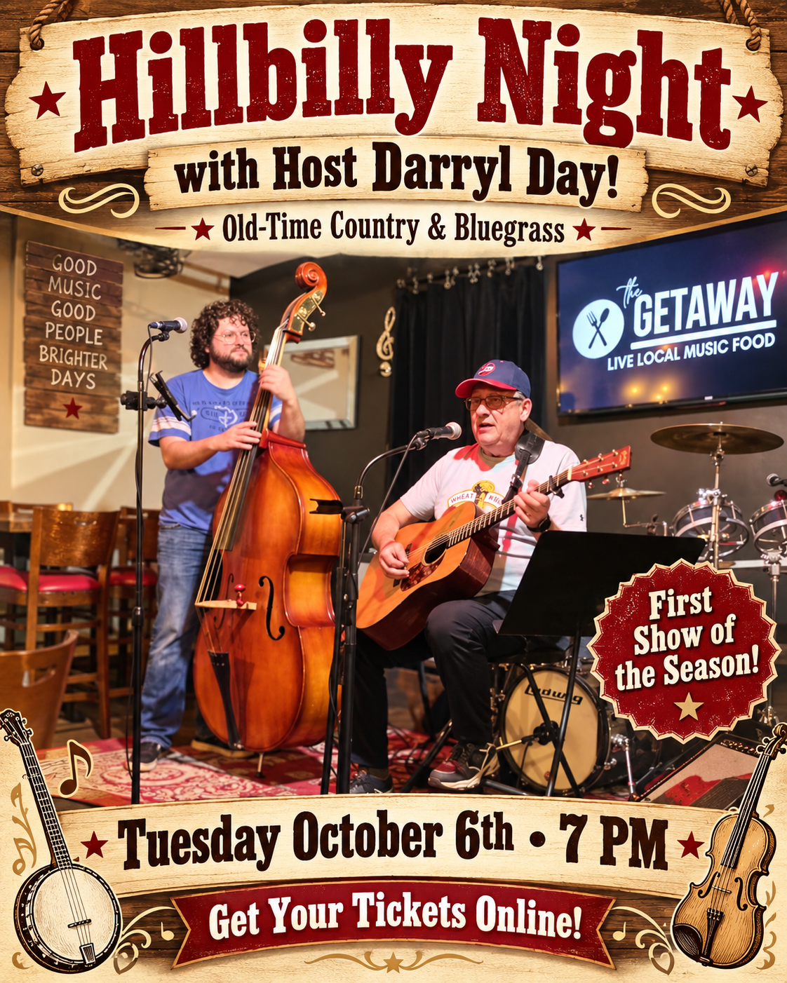 Hillbilly Night with Darryl Day