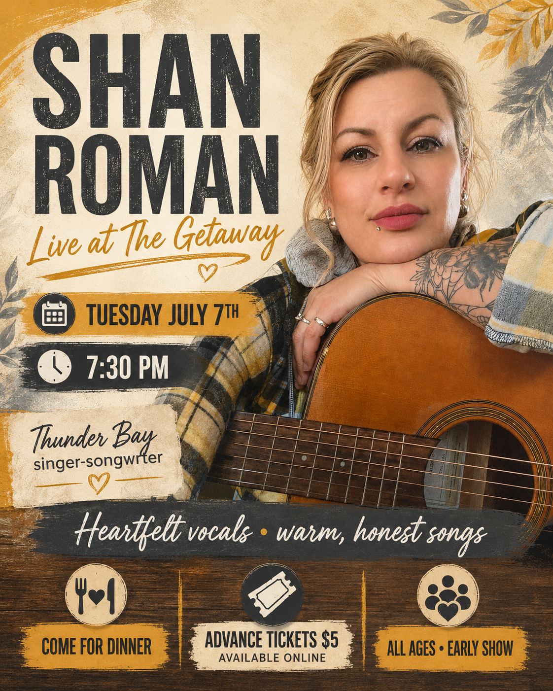 Shan Roman at The Getaway in Winnipeg!