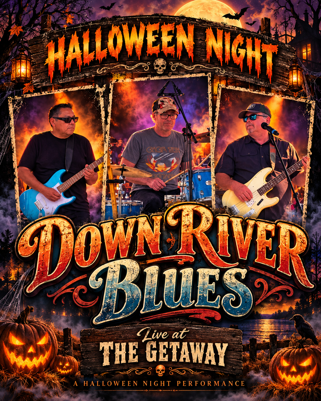 Down River Blues Band Halloween Night!